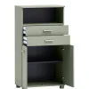 Highboard Mono Pistazie B/H/T: ca. 59,8x110,5x32,6 cm