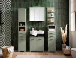 Highboard Mono Pistazie B/H/T: ca. 30,3x110,5x32,6 cm