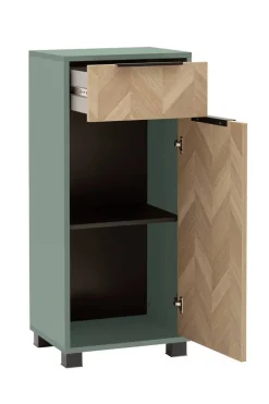 Highboard Piazza Pistazie B/H/T: ca. 40,3x90,9x33,05 cm