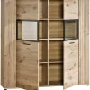 Highboard Turin Eiche Viking Nachbildung B/H/T: ca. 150x157x40 cm