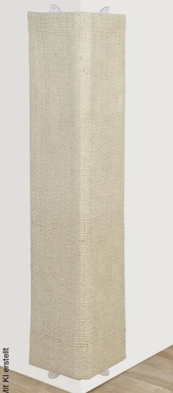 HI Katzenkratzbrett beige MDF B/H/L: ca. 1x80x28 cm