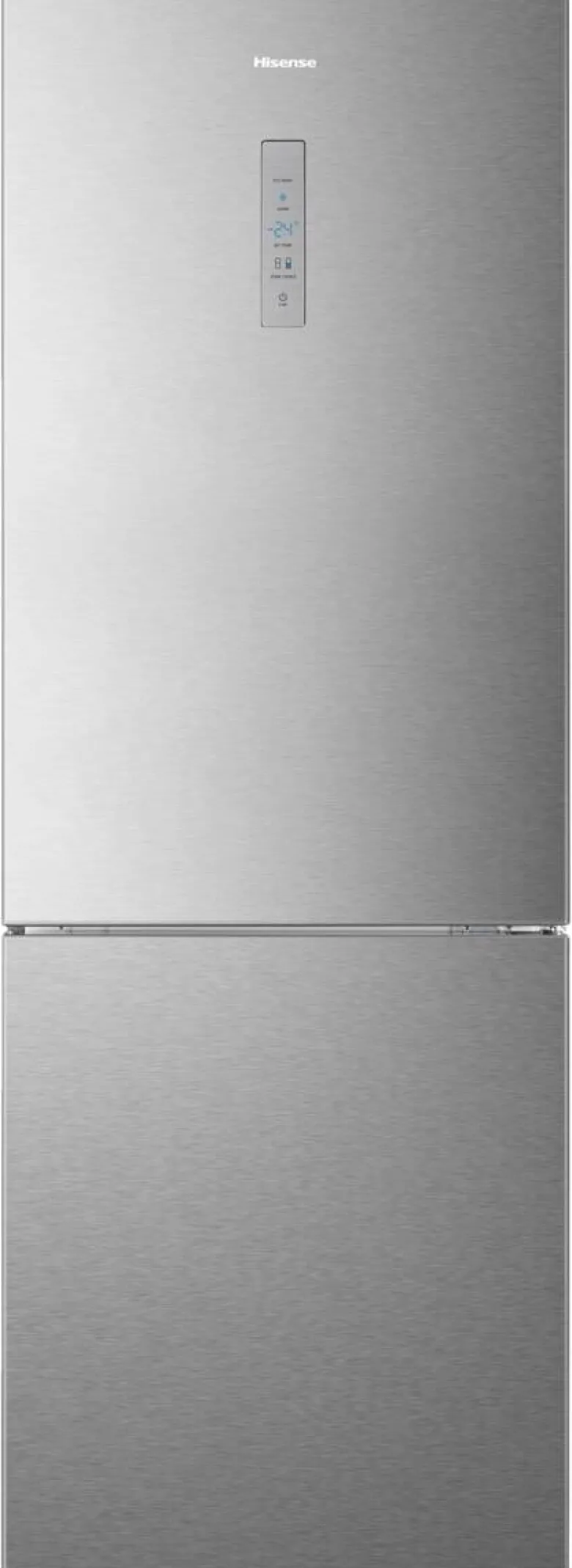 Hisense Kühl-/Gefrierkombination RB645N4BIB Inox B/H/T: ca. 70,4x201,3x69,4 cm