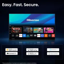Hisense Mini-LED-Fernseher 50U7SE B/H: ca. 111x71 cm