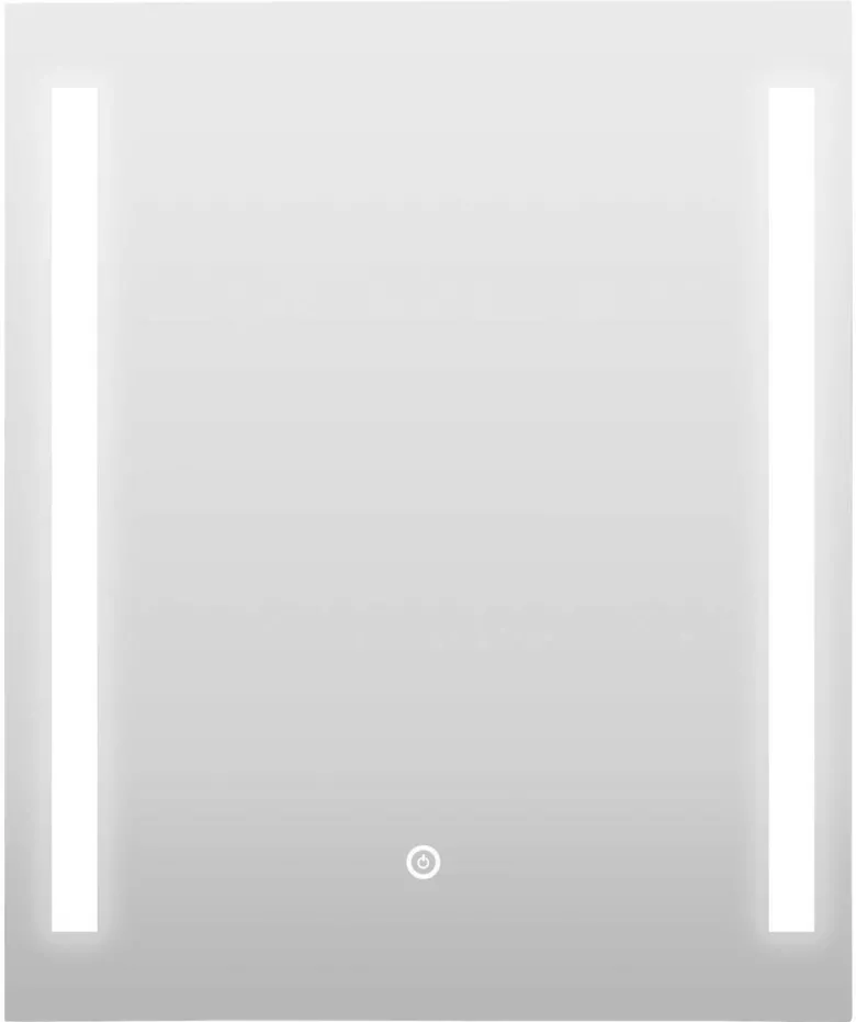 Hölscher Leuchten Wandspiegel 005 960 Metall Glas B/H: ca. 51x61 cm