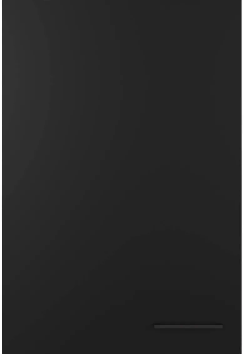 Hängeschrank Capri schwarz matt B/H/T: ca. 60x89x32 cm