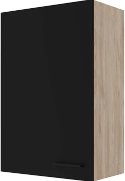Hängeschrank Capri schwarz matt B/H/T: ca. 60x89x32 cm