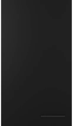 Hängeschrank Capri schwarz matt B/H/T: ca. 50x89x32 cm