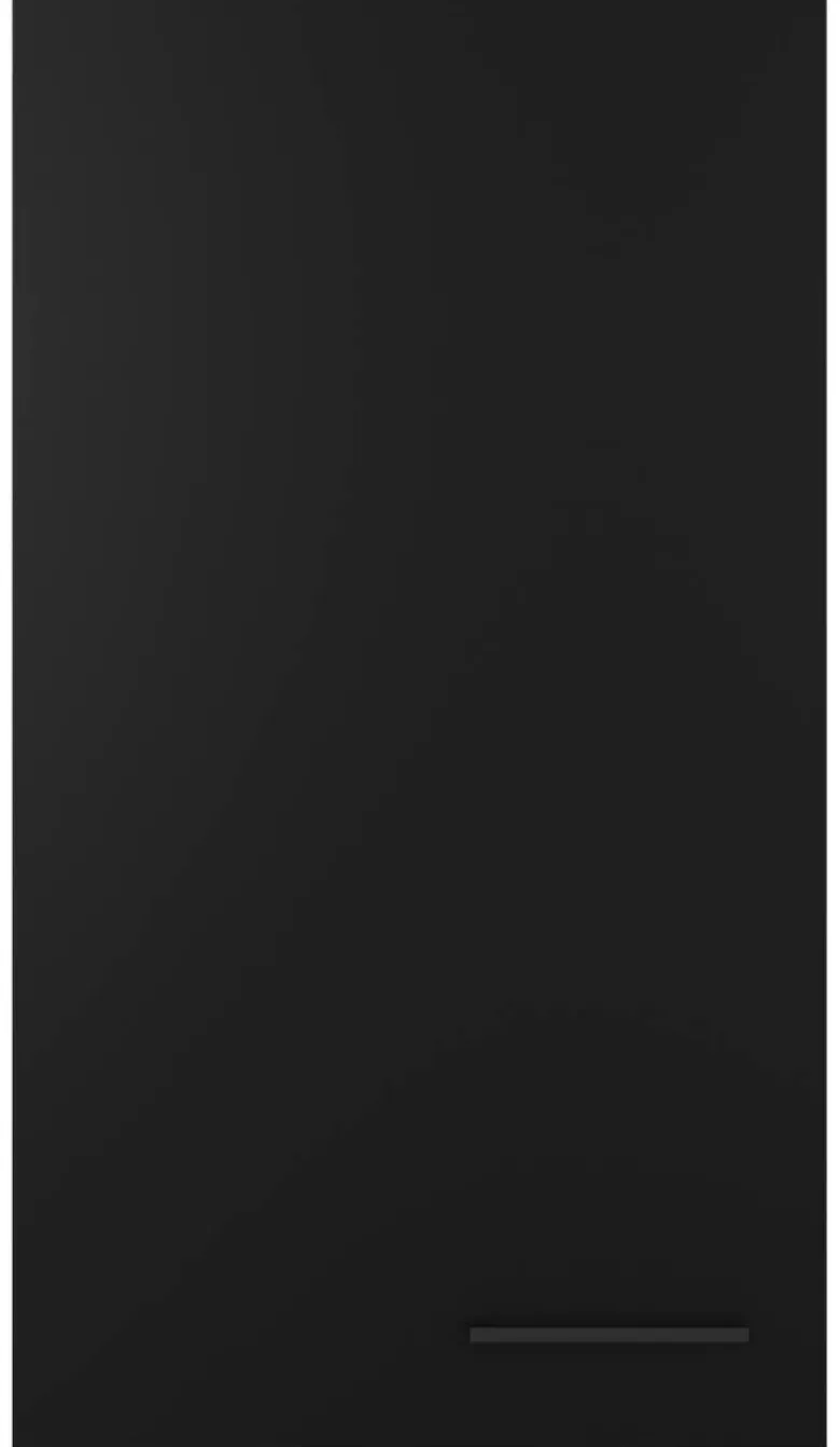 Hängeschrank Capri schwarz matt B/H/T: ca. 50x89x32 cm