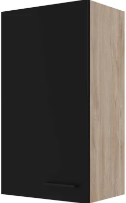 Hängeschrank Capri schwarz matt B/H/T: ca. 50x89x32 cm