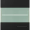 Hängeschrank Capri schwarz matt B/H/T: ca. 50x54,8x32 cm