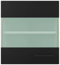 Hängeschrank Capri schwarz matt B/H/T: ca. 50x54,8x32 cm