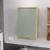 Hängeschrank Eiche Artisan Nachbildung salbei B/H/T: ca. 40x69x23 cm