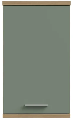 Hängeschrank Eiche Artisan Nachbildung salbei B/H/T: ca. 40x69x23 cm