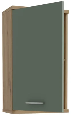 Hängeschrank Eiche Artisan Nachbildung salbei B/H/T: ca. 40x69x23 cm