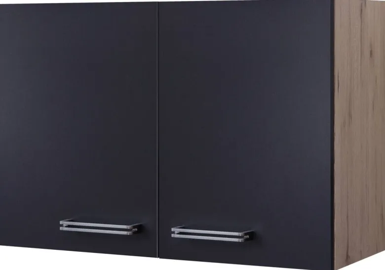 Hängeschrank Elva anthrazit strukturiert B/H/T: ca. 80x54,8x32 cm