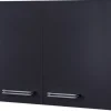 Hängeschrank Elva anthrazit strukturiert B/H/T: ca. 100x54,8x32 cm