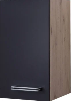 Hängeschrank Elva anthrazit strukturiert B/H/T: ca. 30x54,8x32 cm