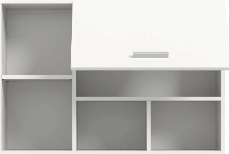 Hängeschrank Free weiß B/H/T: ca. 64x95x34 cm