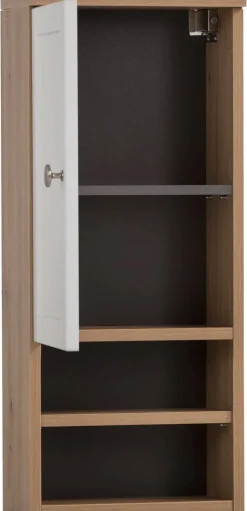 Hängeschrank Jesper Eiche Artisan Nachbildung weiß matt B/H/T: ca. 30,3x70x16 cm