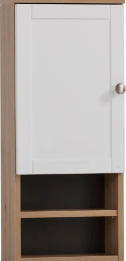 Hängeschrank Jesper Eiche Artisan Nachbildung weiß matt B/H/T: ca. 30,3x70x16 cm