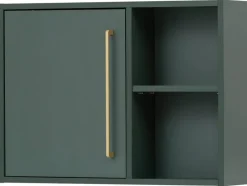 Hängeschrank Kent waldgrün B/H/T: ca. 66,8x48,4x16 cm