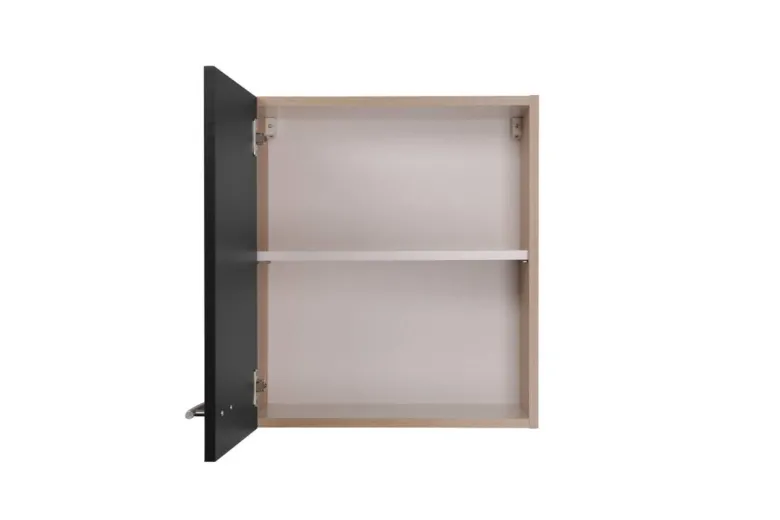 Hängeschrank Merle schwarz B/H/T: ca. 50x56x35 cm