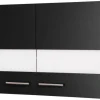 Hängeschrank Merle schwarz B/H/T: ca. 110x56x35 cm