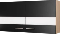 Hängeschrank Merle schwarz B/H/T: ca. 110x56x35 cm