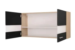 Hängeschrank Merle schwarz B/H/T: ca. 110x56x35 cm