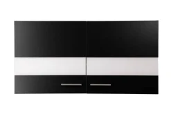 Hängeschrank Merle schwarz B/H/T: ca. 110x56x35 cm