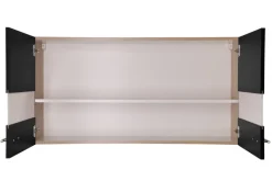 Hängeschrank Merle schwarz B/H/T: ca. 110x56x35 cm