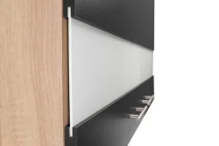 Hängeschrank Merle schwarz B/H/T: ca. 110x56x35 cm