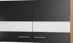 Hängeschrank Merle schwarz B/H/T: ca. 100x56x35 cm