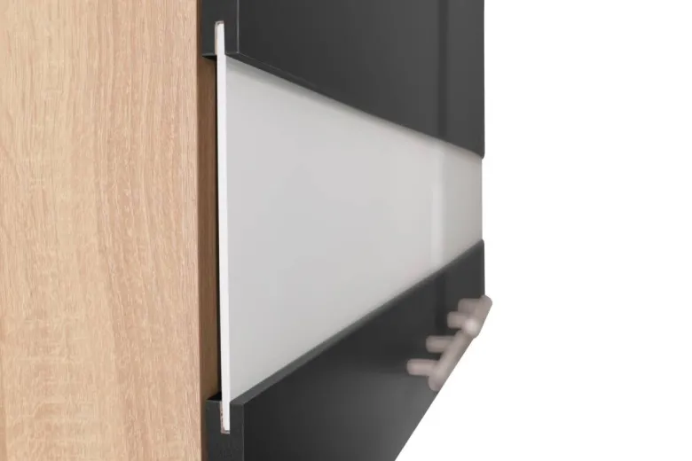 Hängeschrank Merle schwarz B/H/T: ca. 100x56x35 cm