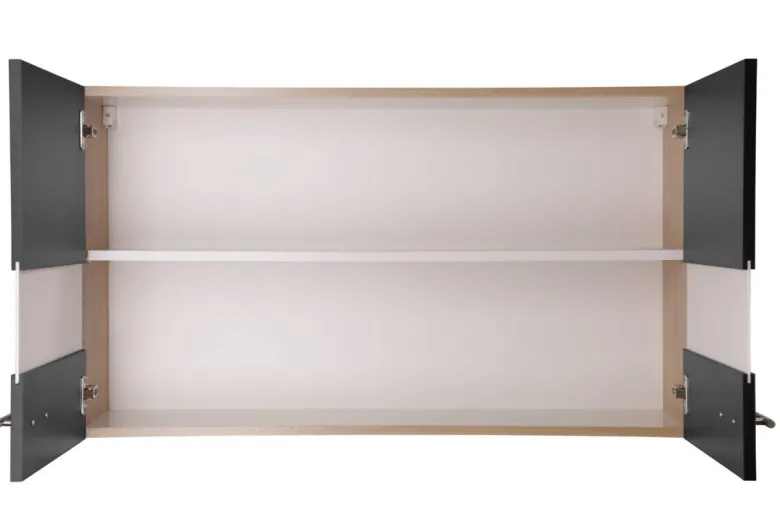 Hängeschrank Merle schwarz B/H/T: ca. 100x56x35 cm