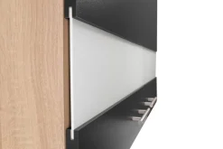 Hängeschrank Merle schwarz B/H/T: ca. 100x56x35 cm
