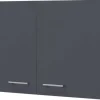 Hängeschrank Morena grau matt B/H/T: ca. 100x54,8x32 cm