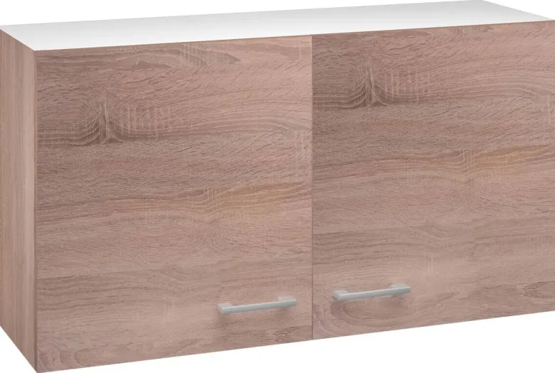Hängeschrank Samoa weiß Eiche Nachbildung B/H/T: ca. 100x54,8x32 cm