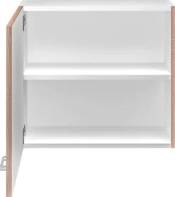 Hängeschrank Samoa weiß Eiche Nachbildung B/H/T: ca. 60x54,8x32 cm
