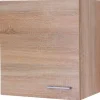Hängeschrank Samoa weiß Eiche Nachbildung B/H/T: ca. 50x54,8x32 cm