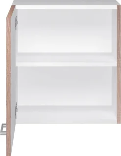 Hängeschrank Samoa weiß Eiche Nachbildung B/H/T: ca. 50x54,8x32 cm