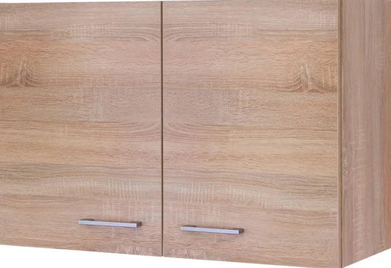 Hängeschrank Samoa weiß Eiche Nachbildung B/H/T: ca. 80x54,8x32 cm