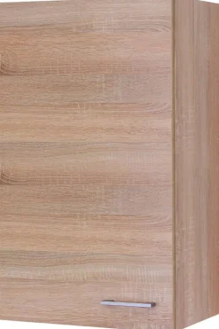 Hängeschrank Samoa weiß Eiche Nachbildung B/H/T: ca. 50x89x32 cm