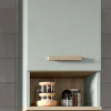 Hängeschrank STAR hellgrün Eiche hell Nachbildung B/H/T: ca. 34x68x28 cm