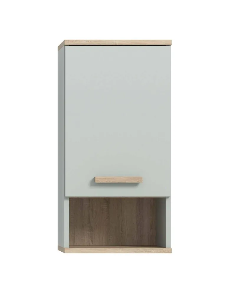 Hängeschrank STAR hellgrün Eiche hell Nachbildung B/H/T: ca. 34x68x28 cm
