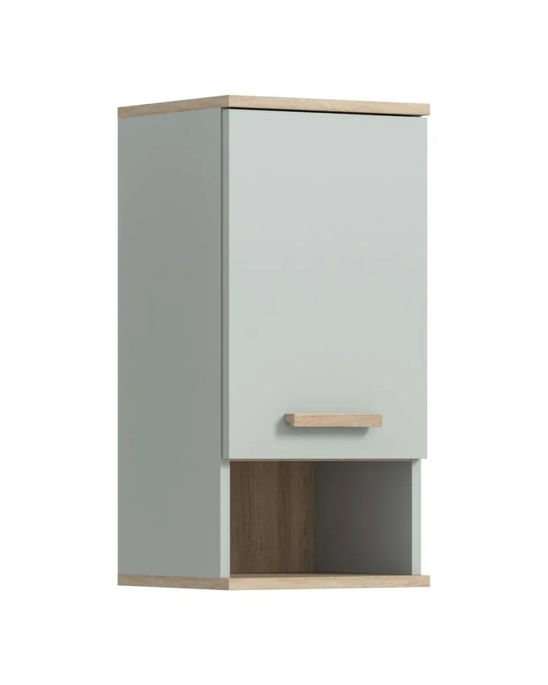 Hängeschrank STAR hellgrün Eiche hell Nachbildung B/H/T: ca. 34x68x28 cm