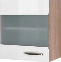 Hängeschrank Valero weiß Hochglanz B/H/T: ca. 50x54,8x32 cm