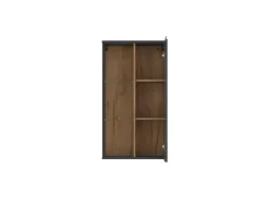 Hängevitrine Neo Eiche Evoke Oak Nachbildung anthrazit B/H/T: ca. 55x101x32 cm