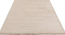Hochflorteppich Monza beige B/L: ca. 120x170 cm