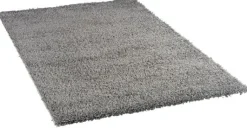 Hochflorteppich Smile grau B/L: ca. 200x290 cm